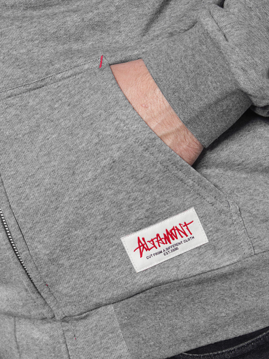 Bluza Altamont Legacy Zip (grey heather)