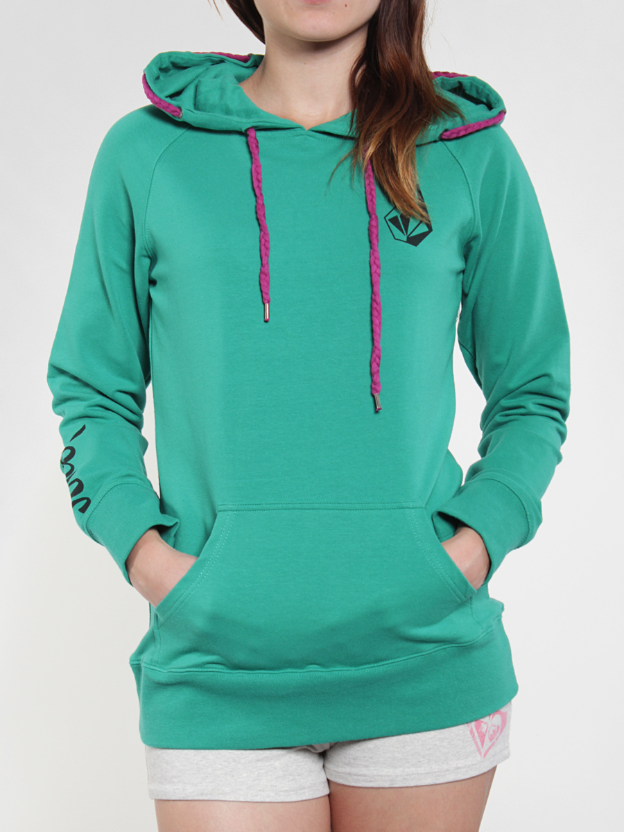 Bluza z kapturem Volcom Back In The Line (mnt)