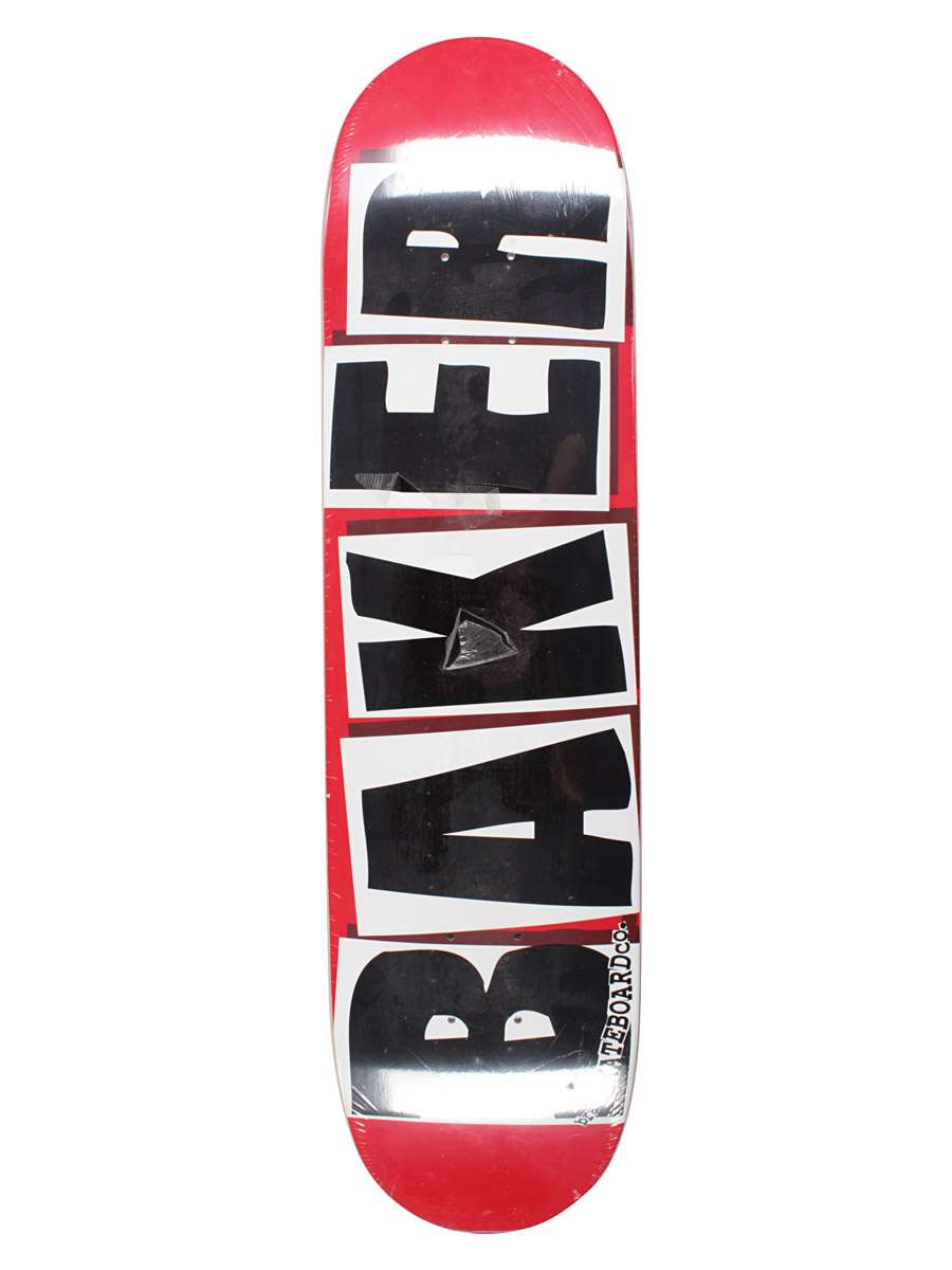 Deck Baker Team Brand Logo Black 7.88''