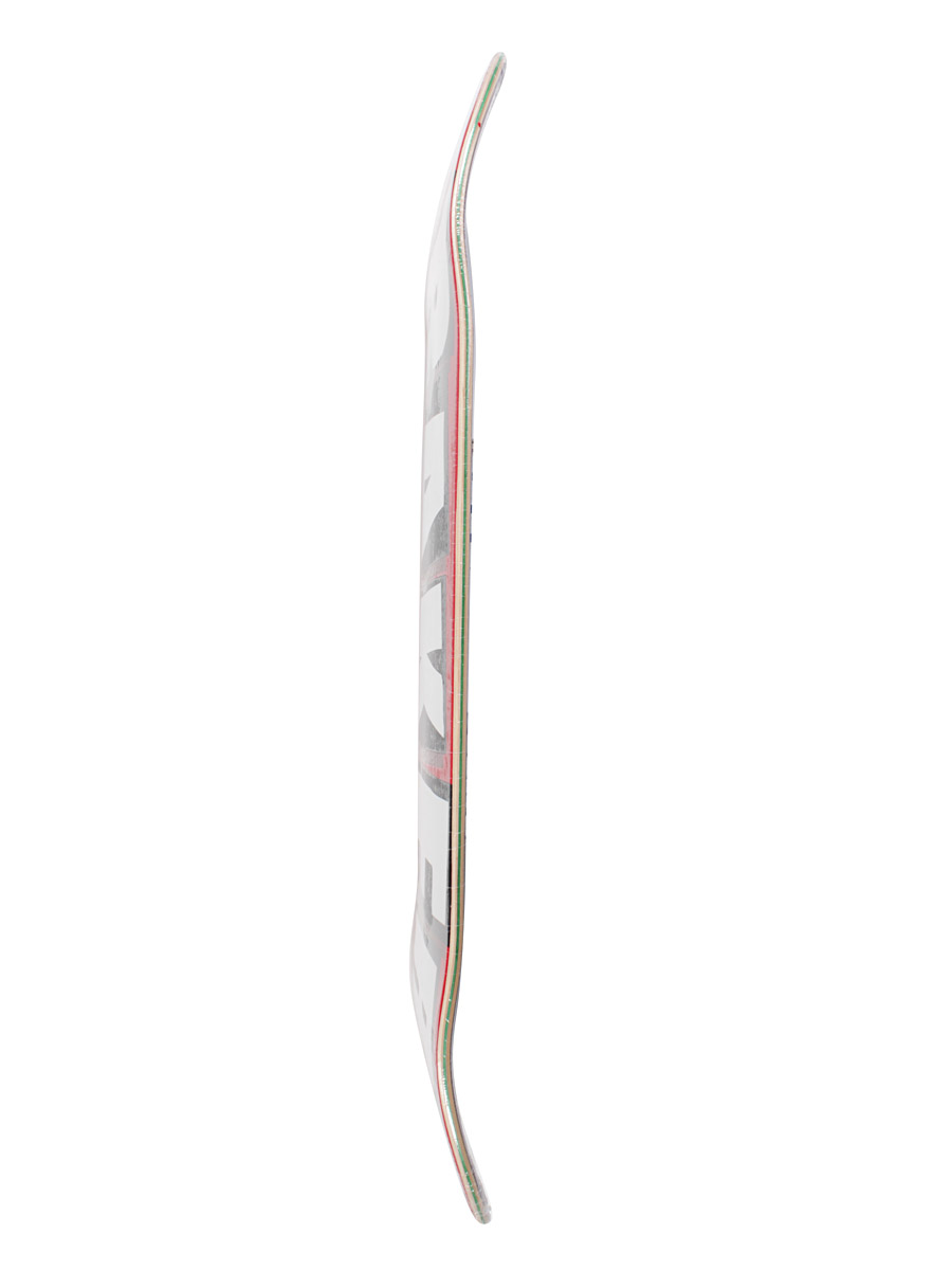 Deck Baker Team Brand Logo White 8.0''