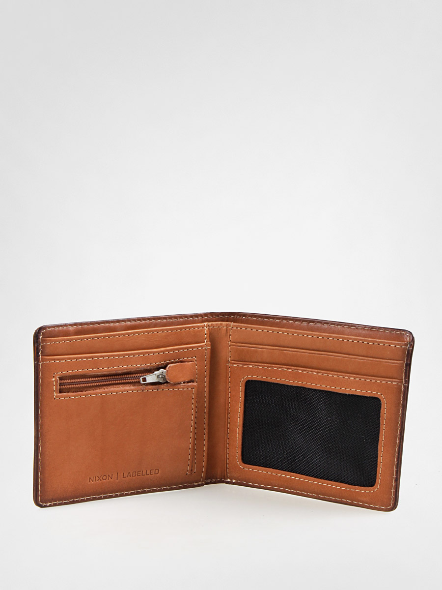 Portfel Nixon Labelled Bi Fold (saddle)