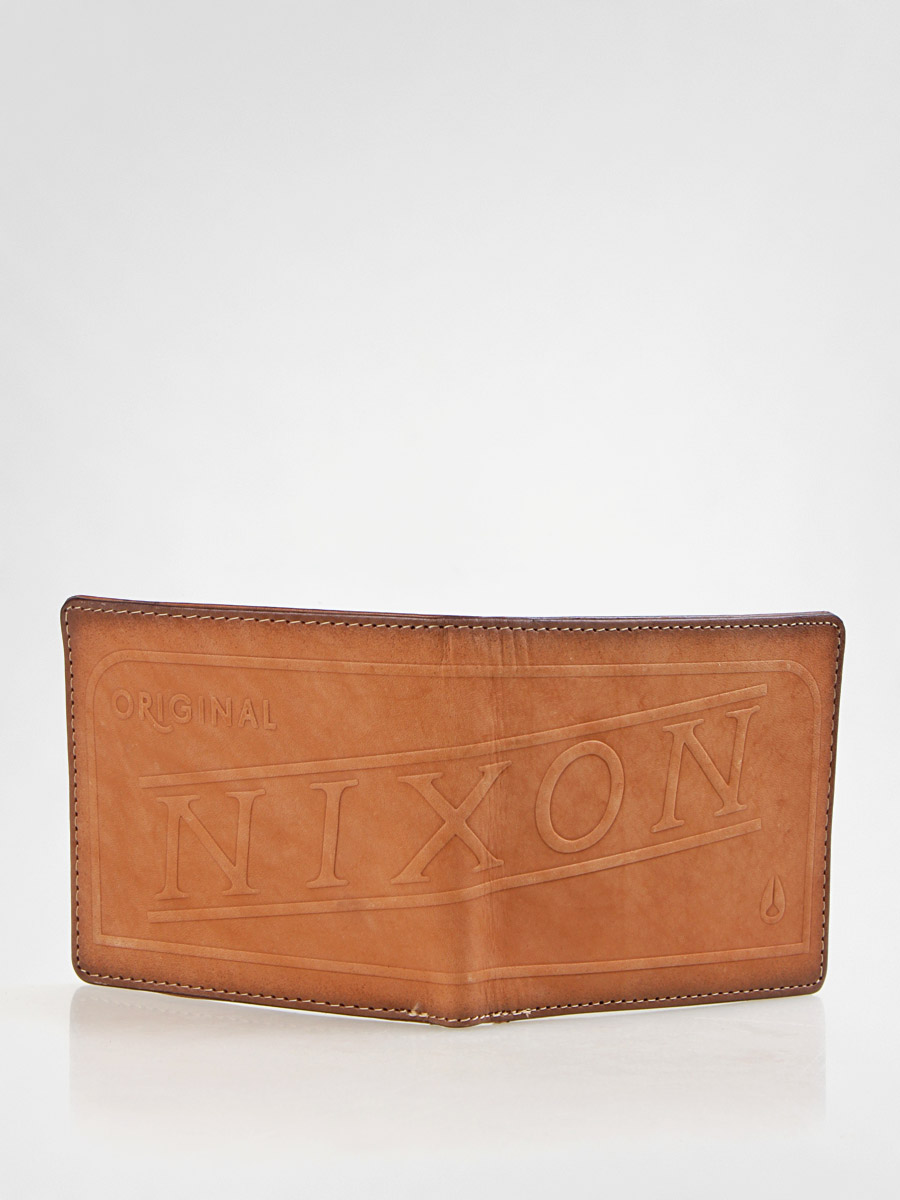 Portfel Nixon Labelled Bi Fold (saddle)