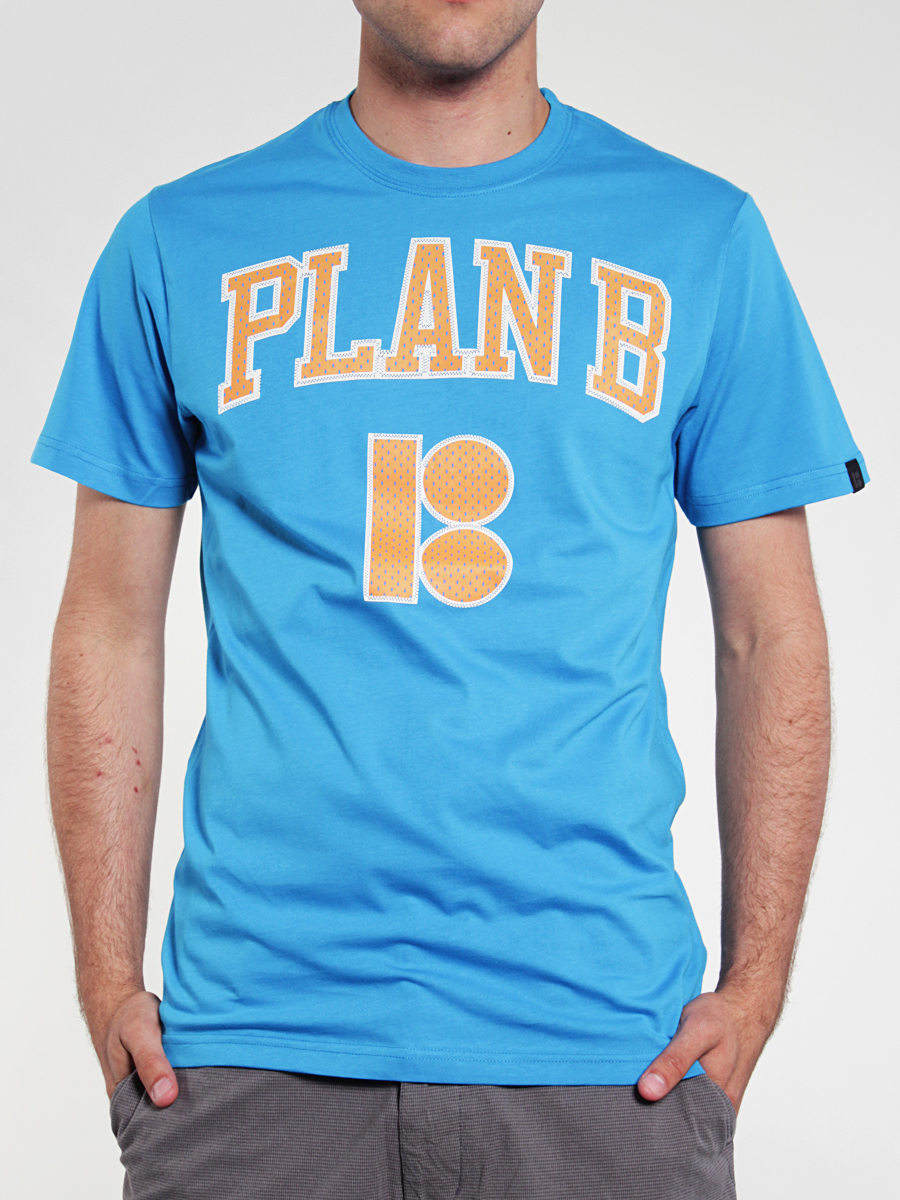 T-Shirt Plan B Jersey (aztec blue)