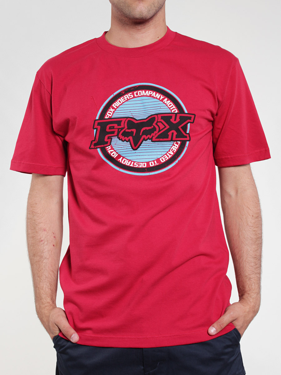 T-Shirt Fox Wheelbite (red)