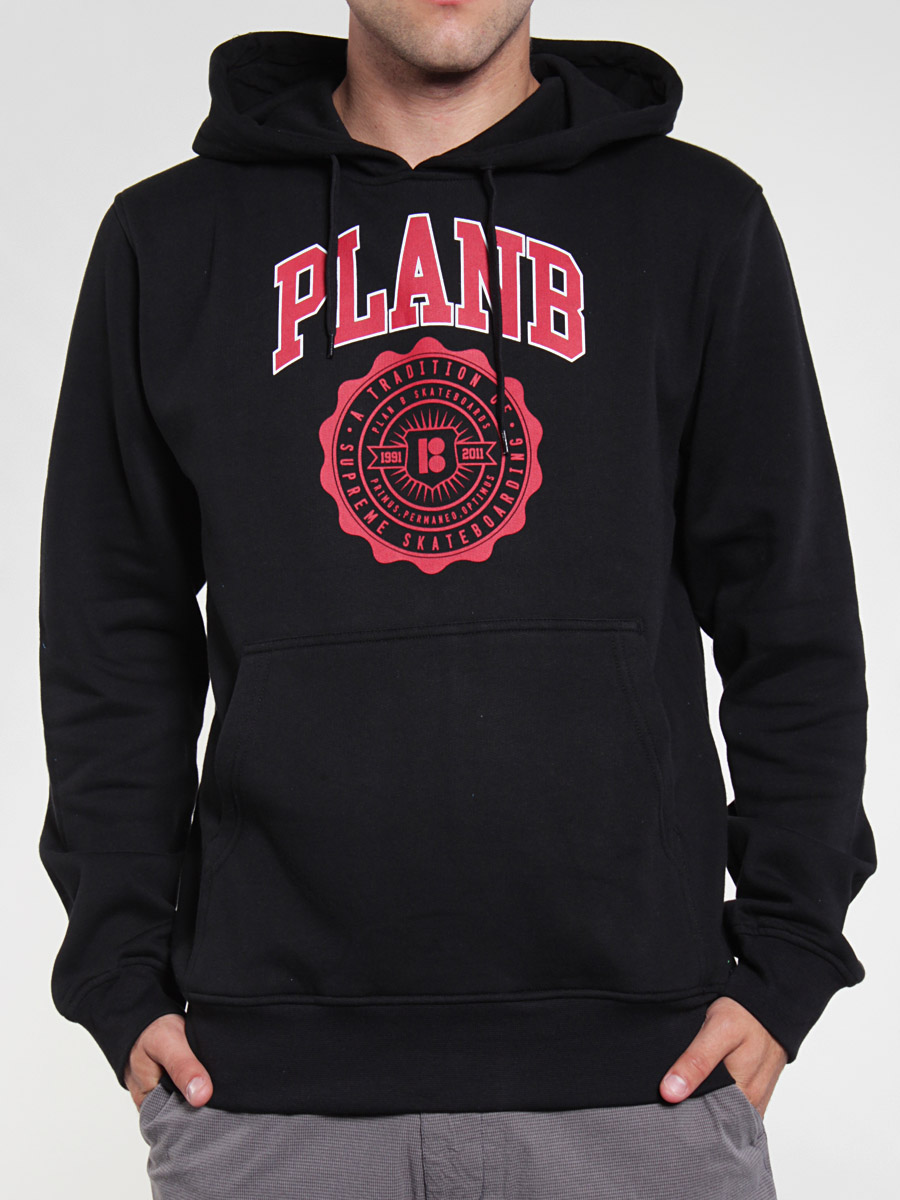 Bluza z kapturem Plan B Uni HO (black)