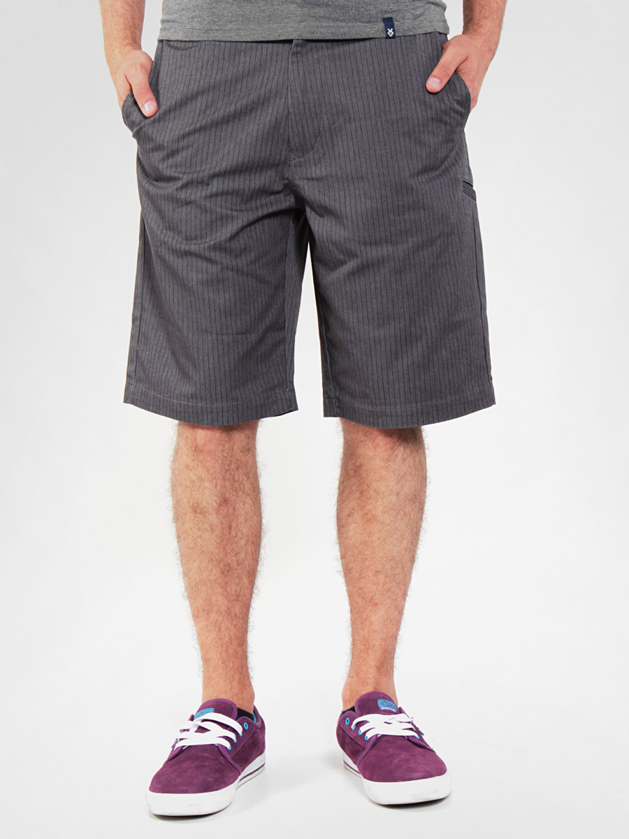 Szorty Fox Essex Walkshort-Pinstripe (charcoal hth)