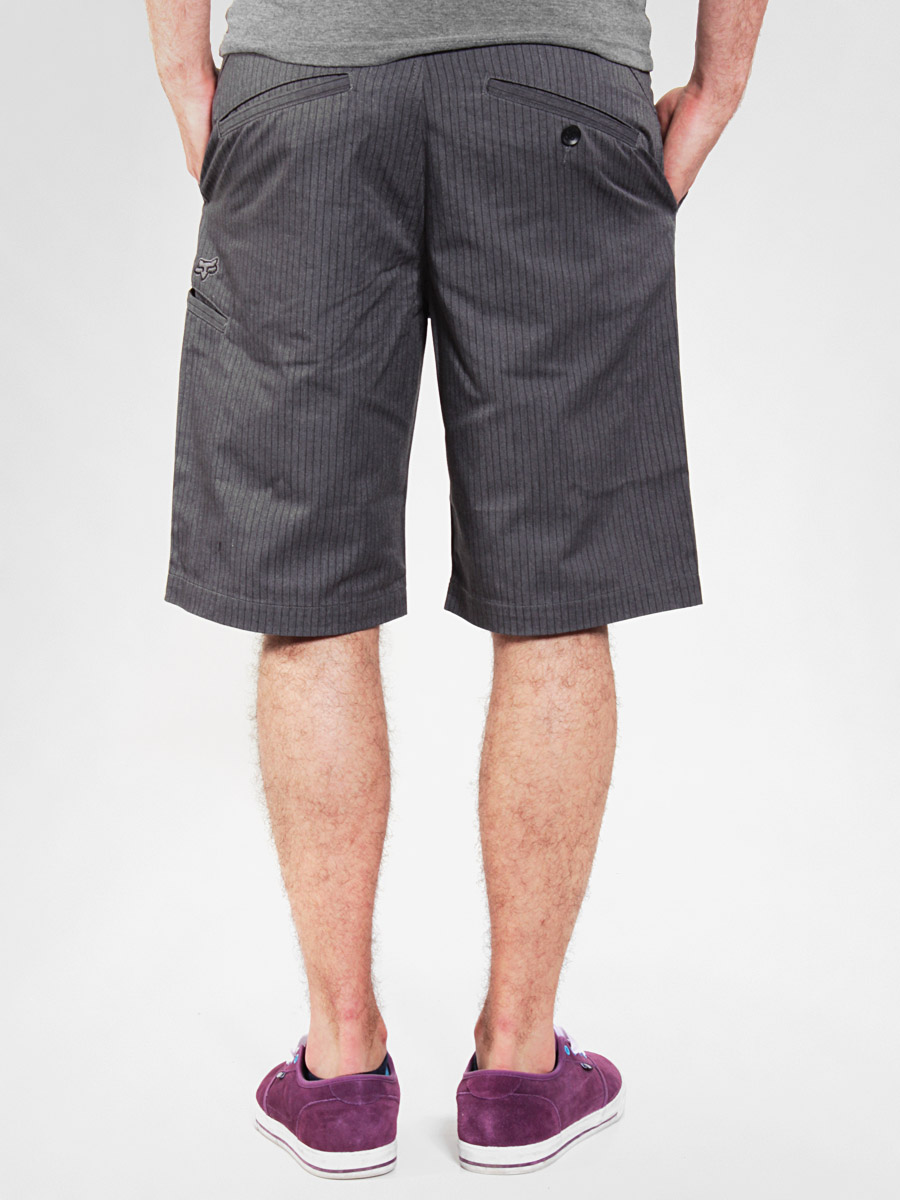 Szorty Fox Essex Walkshort-Pinstripe (charcoal hth)