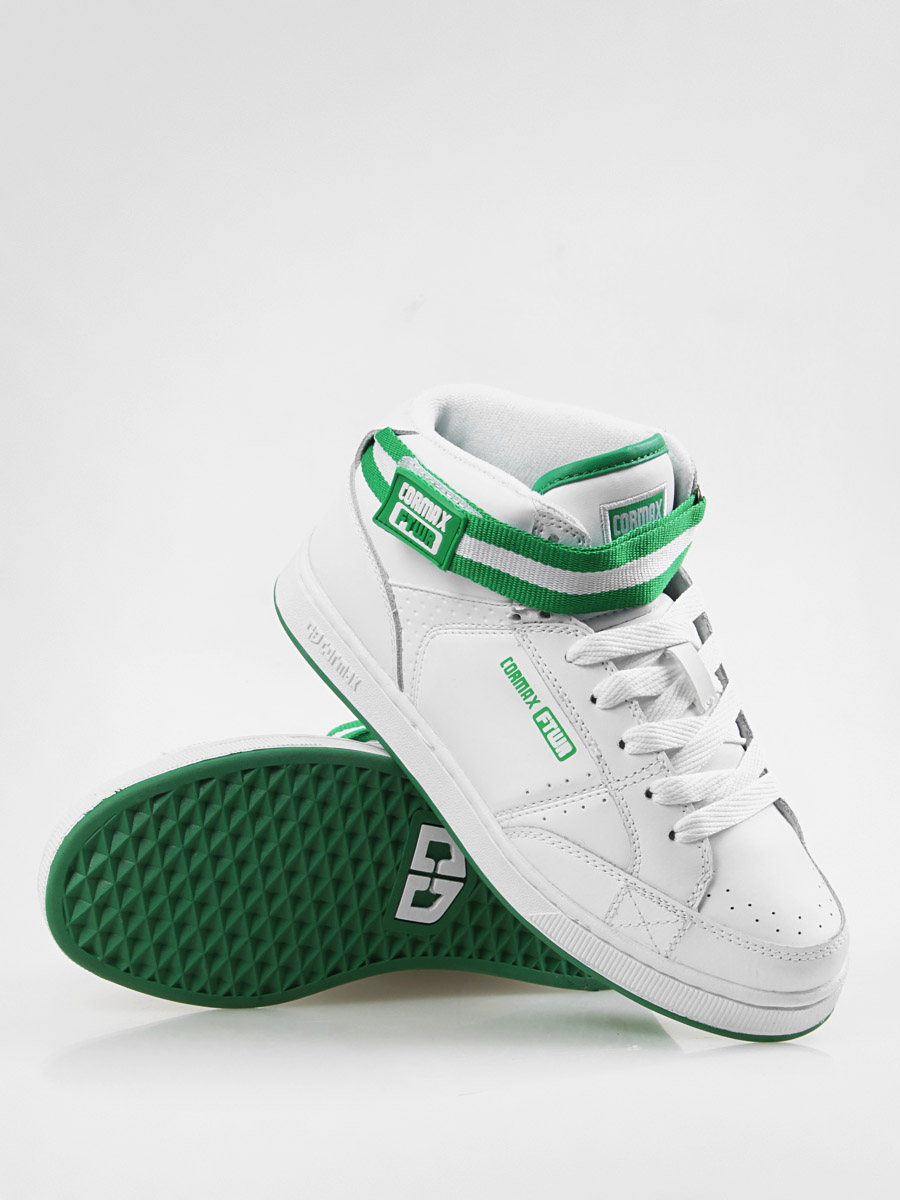 Buty Cormax Cruz (wht/green/leather/pu)
