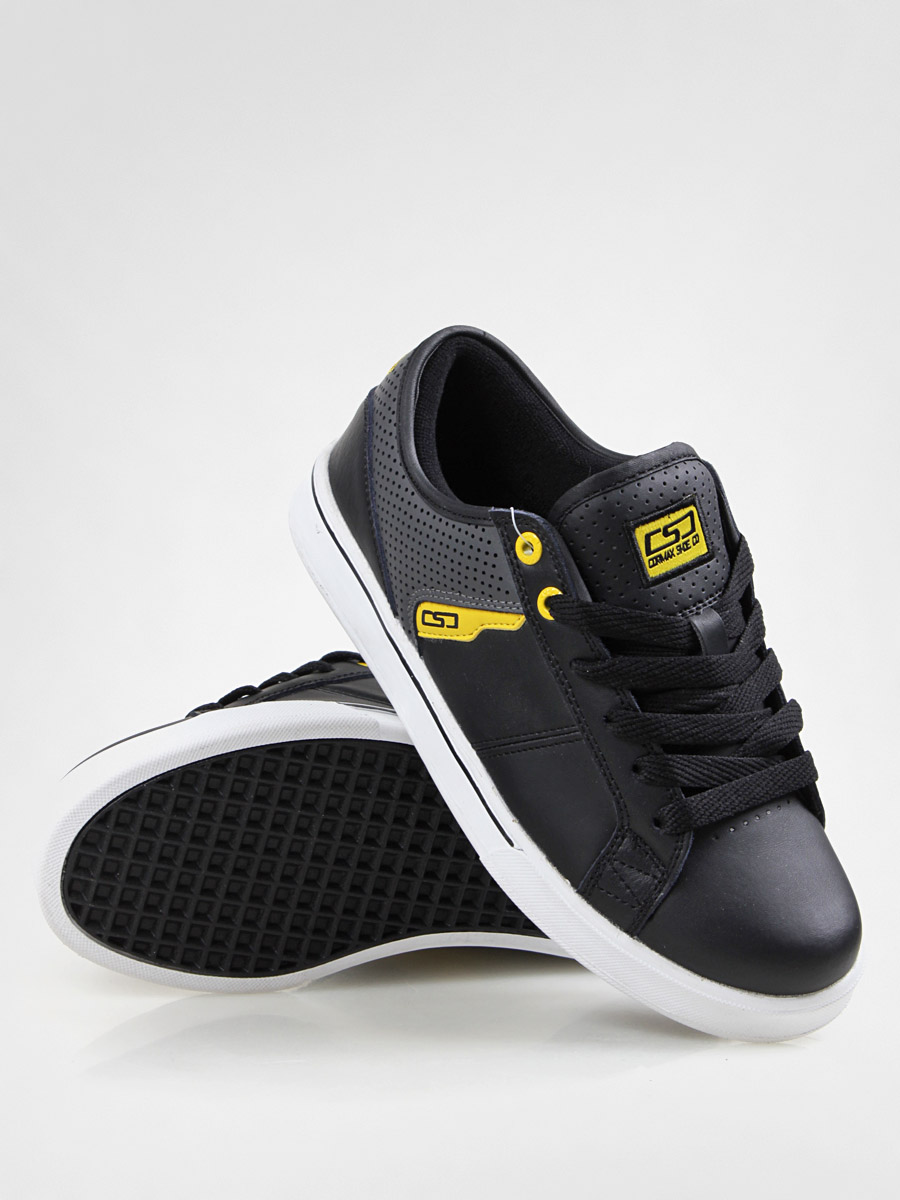 Buty Cormax Varp (black/grey leather/pu)