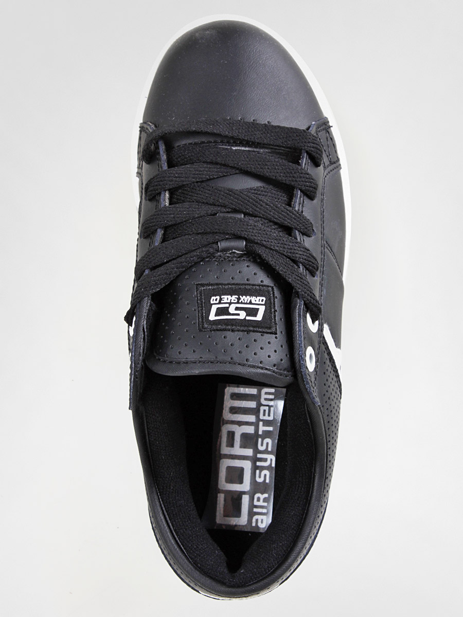 Buty Cormax Varp (black/white/leather/pu)