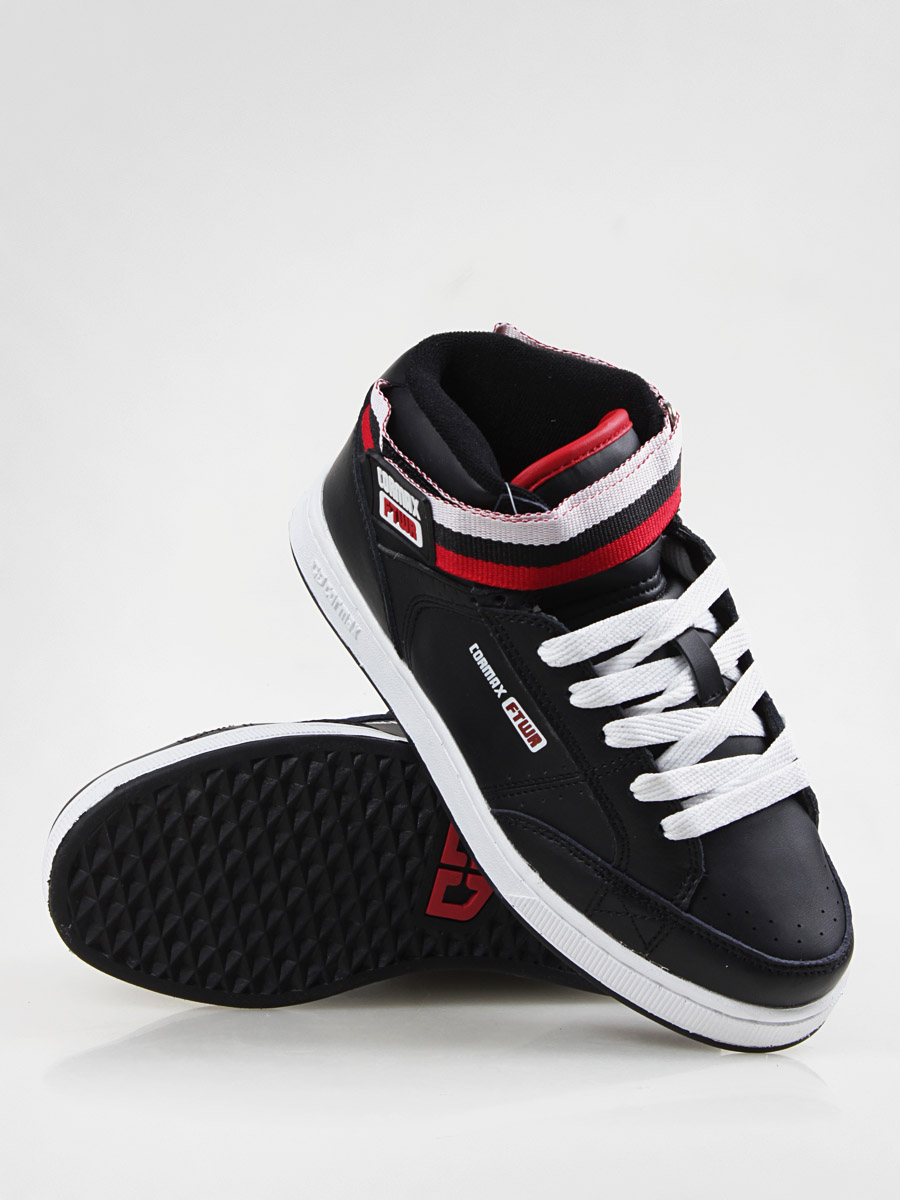 Buty Cormax Cruz (black/white/leather/pu)