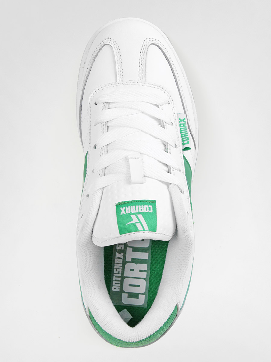 Buty Cormax Aton (white/green/leather/pu)