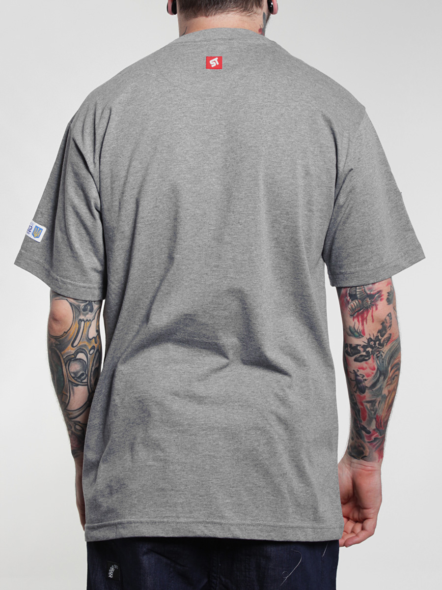 T-Shirt Prosto ST Ball (medium heather grey)