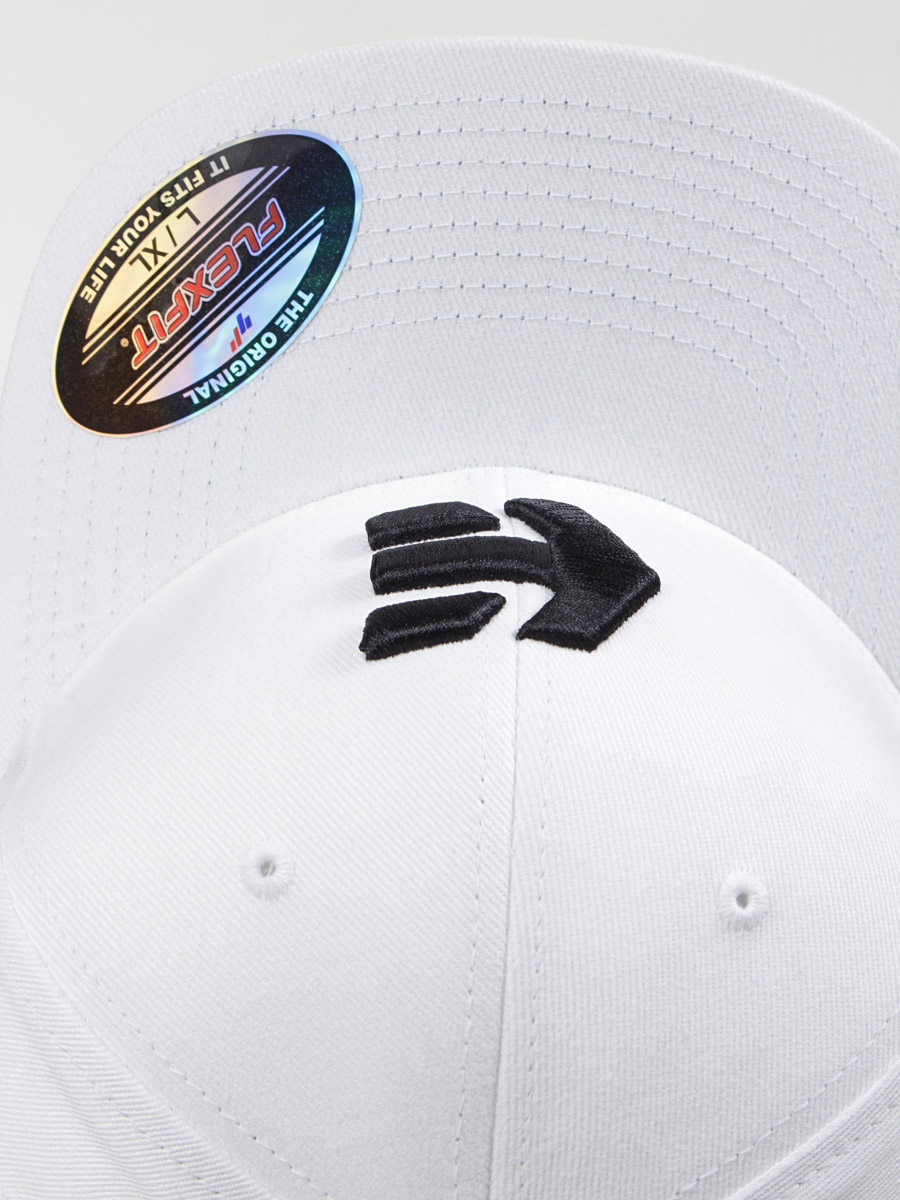 Czapka z daszkiem Etnies Icon 5 Flexfit (white/black)
