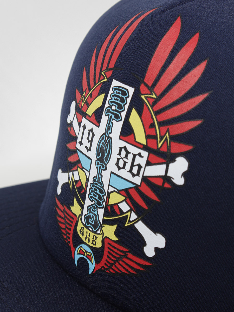 Czapka z daszkiem Etnies Heritage Trucker (navy)
