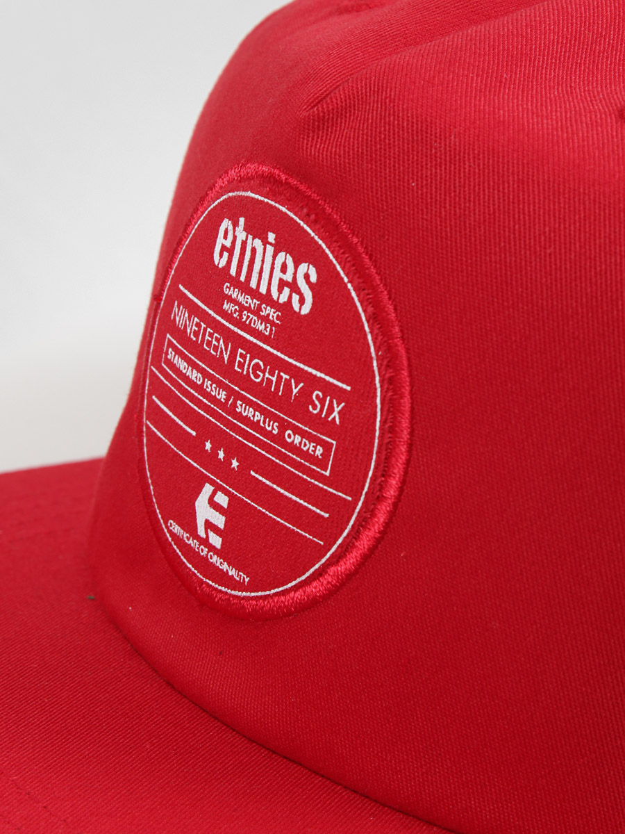 Czapka z daszkiem Etnies Deliver Snapback (red)