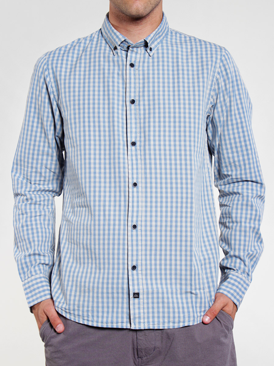 Koszula Quiksilver 243 LS (glass blue)