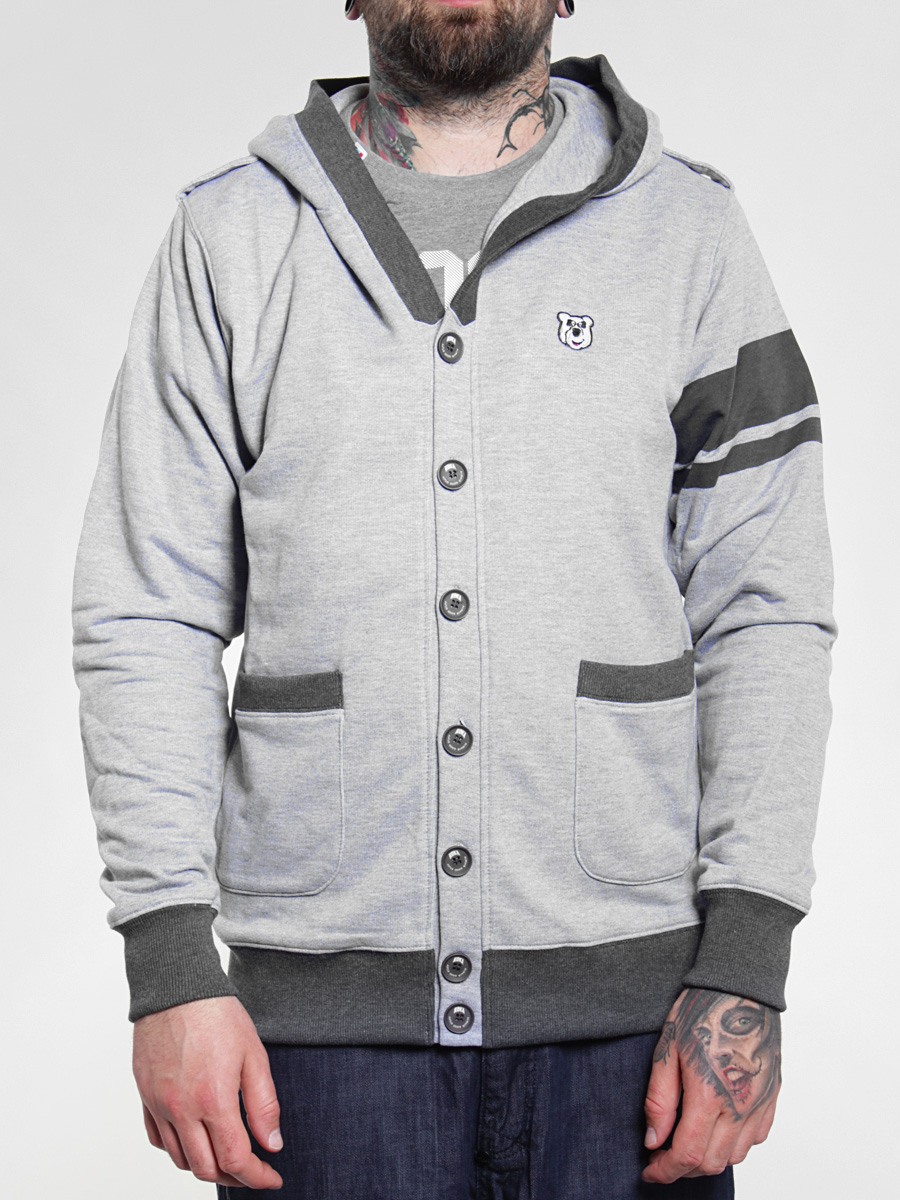 Bluza z kapturem Koka Club Member 2 ZHD (szara)