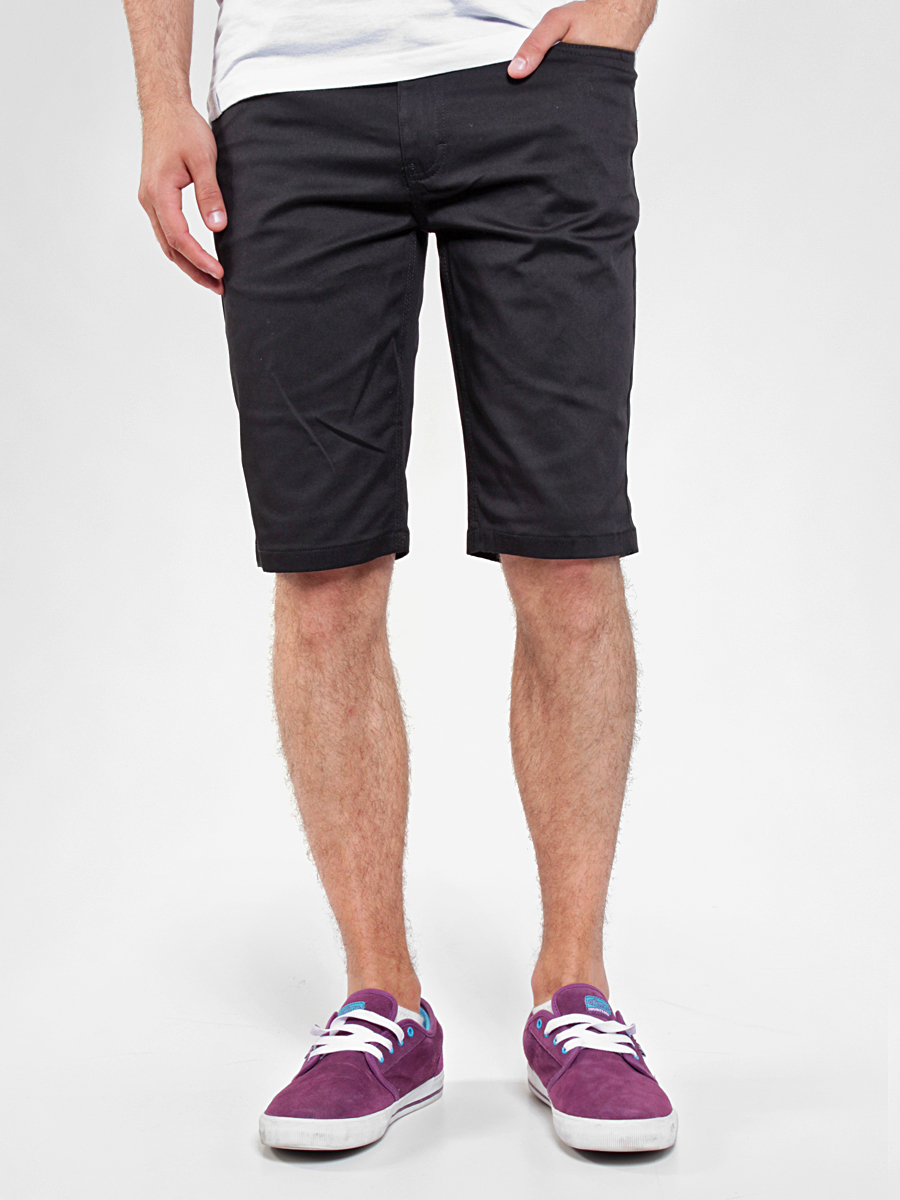 Szorty Emerica Hsu Twill (black wash)