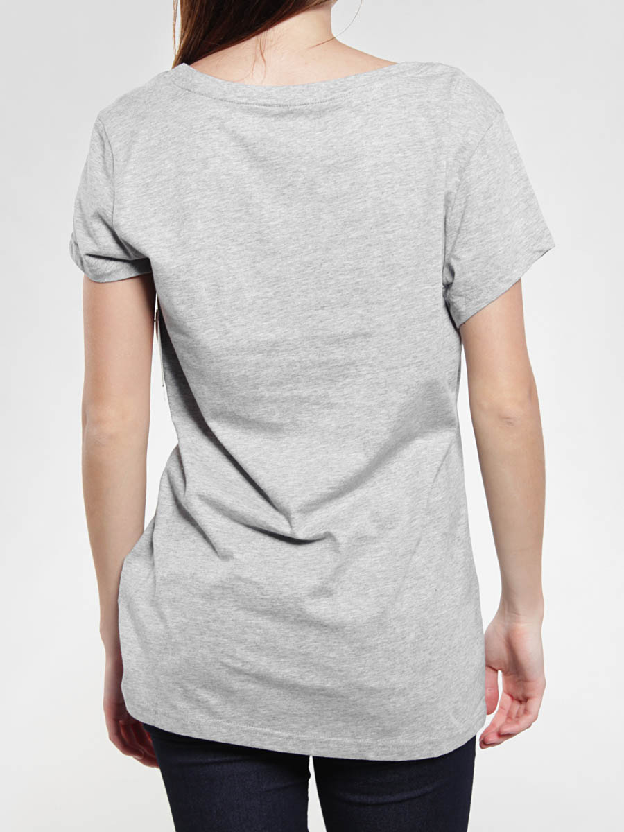 T-Shirt Etnies The Crash Boyfriend Wmn (grey/heather)