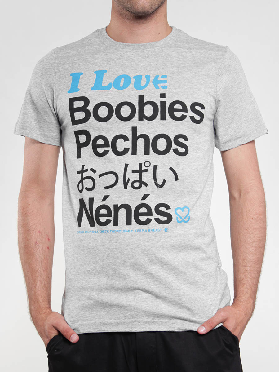 T-Shirt Etnies I Love Languages (grey/heather)