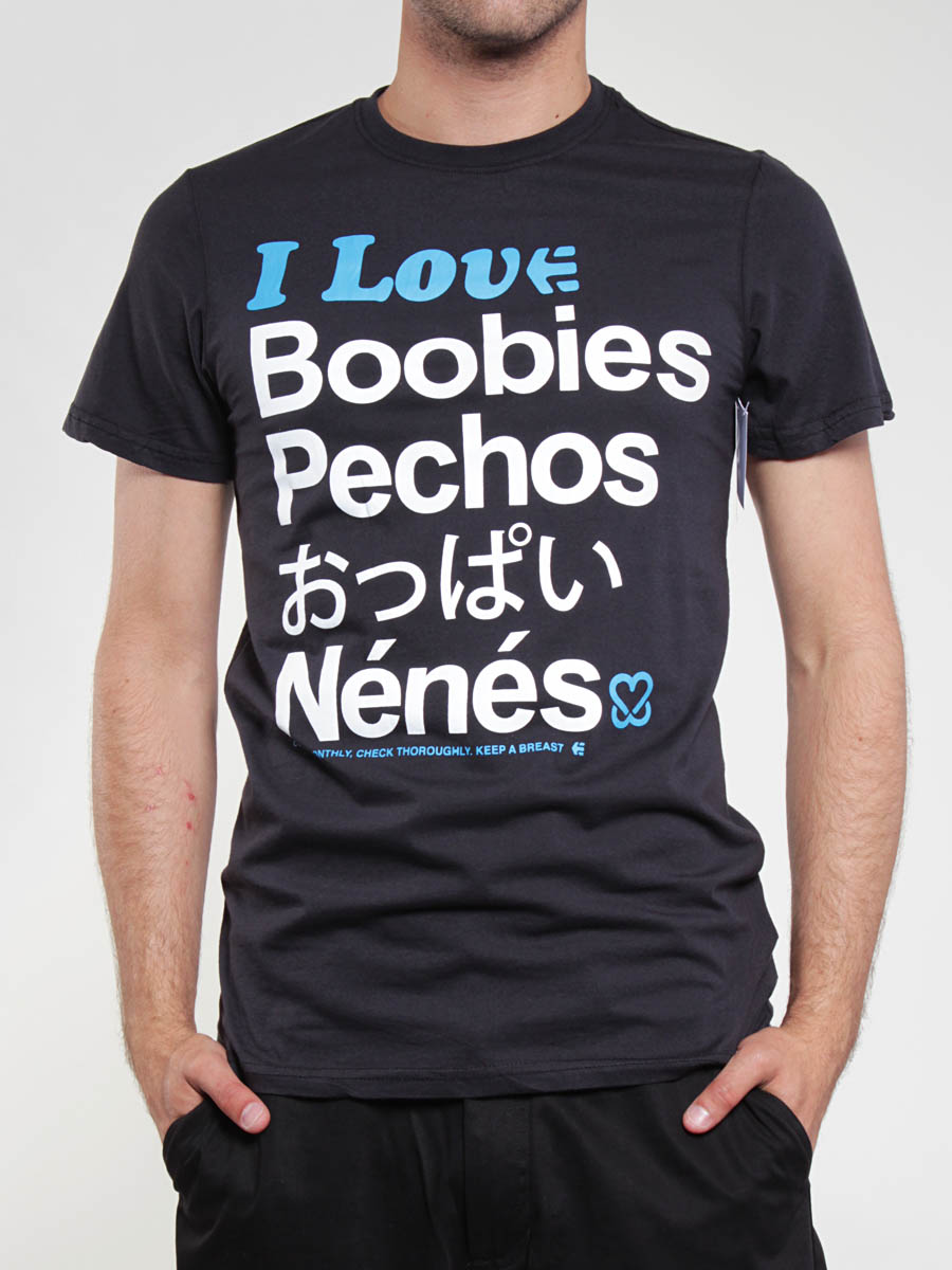 T-Shirt Etnies I Love Languages (black)