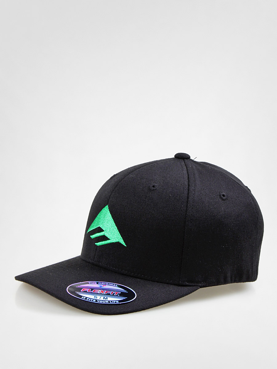 Czapka z daszkiem Emerica Triangle 3.0 (black/green)