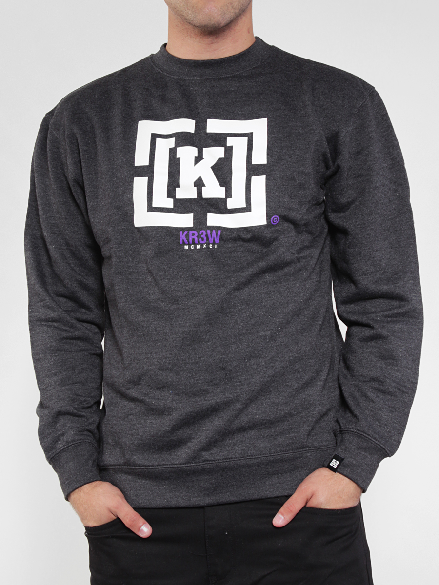 Bluza Kr3w Bracket 2 Crew (gunmetal)