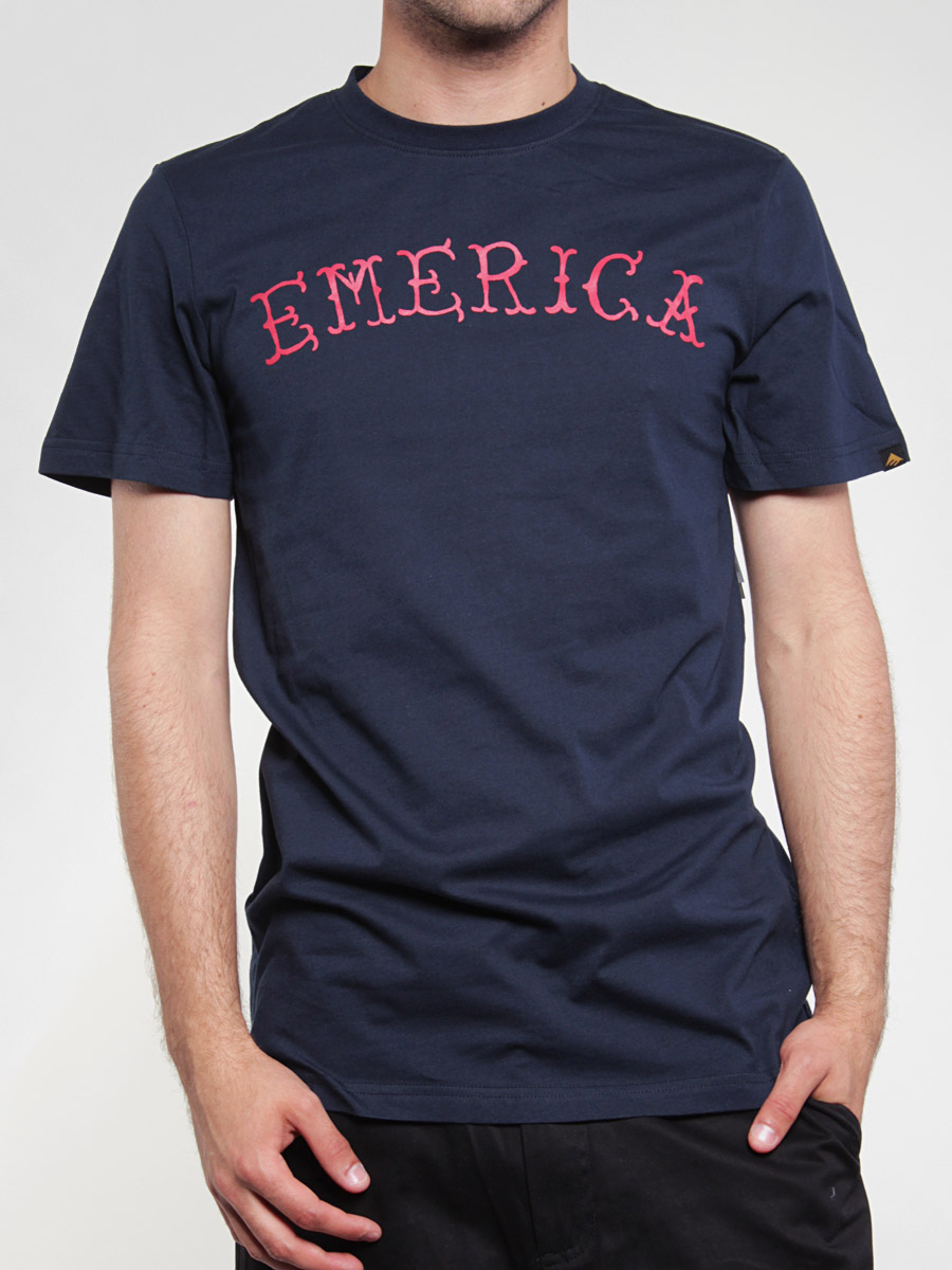 T-Shirt Emerica All City (navy/red)