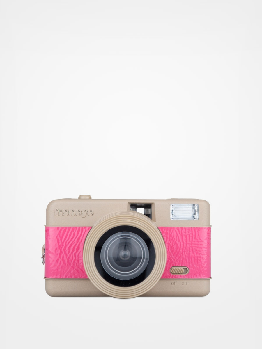 Aparat fotograficzny Lomography Fisheye (beige pink)
