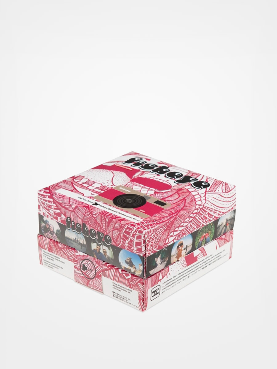 Aparat fotograficzny Lomography Fisheye (beige pink)