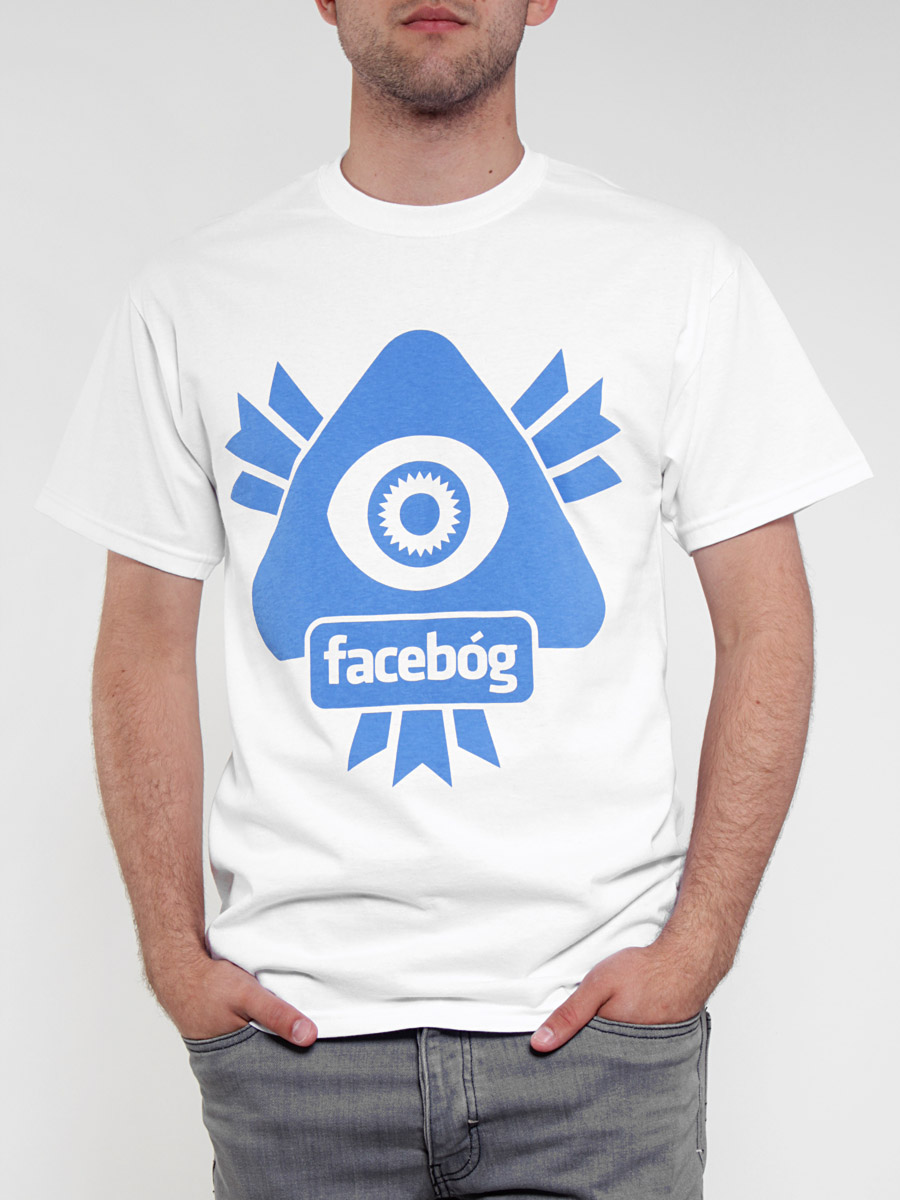 T-Shirt Dziedzic Pruski FaceBóg (white)