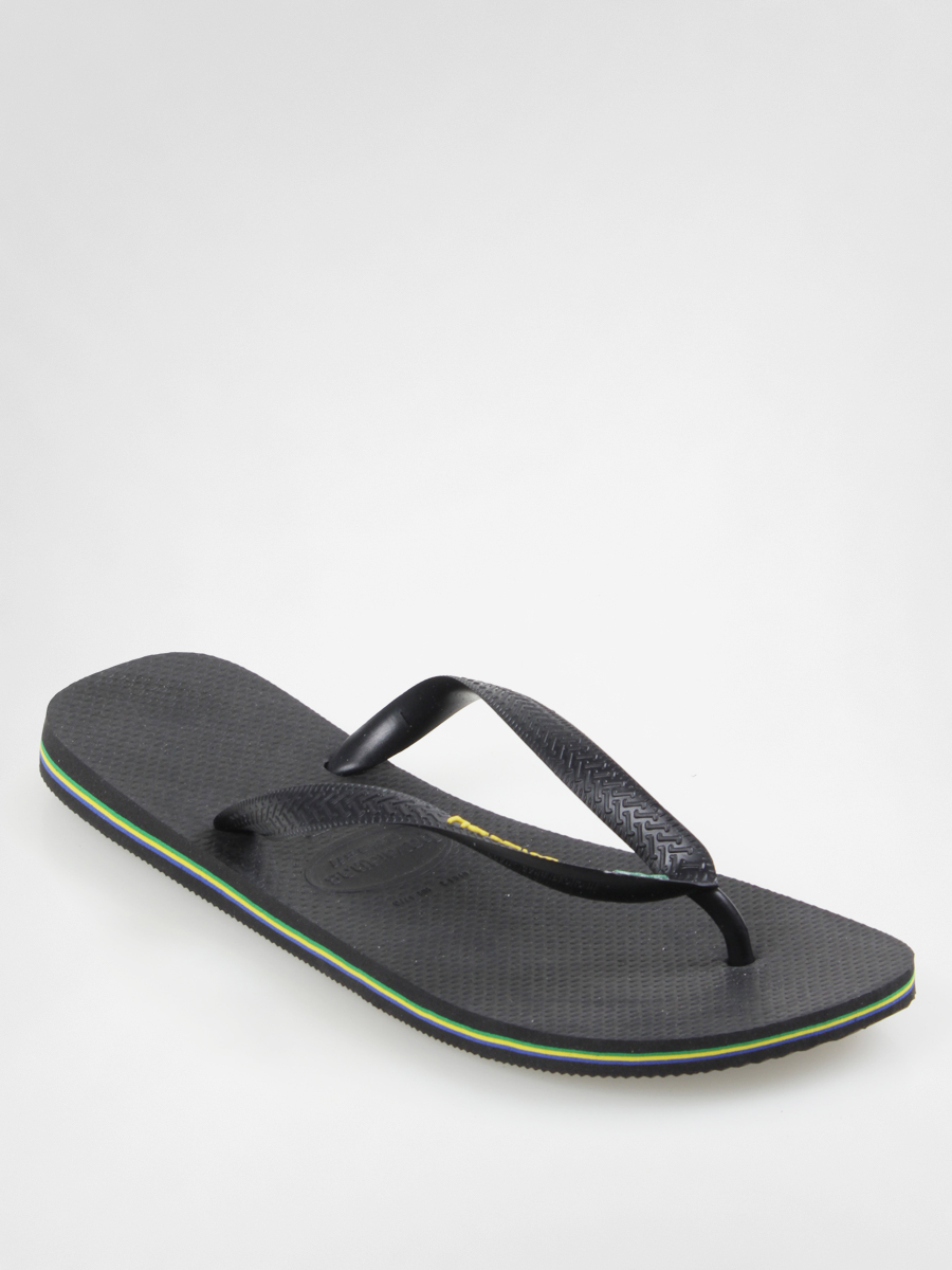 Japonki Havaianas Brasil Logo (blk)