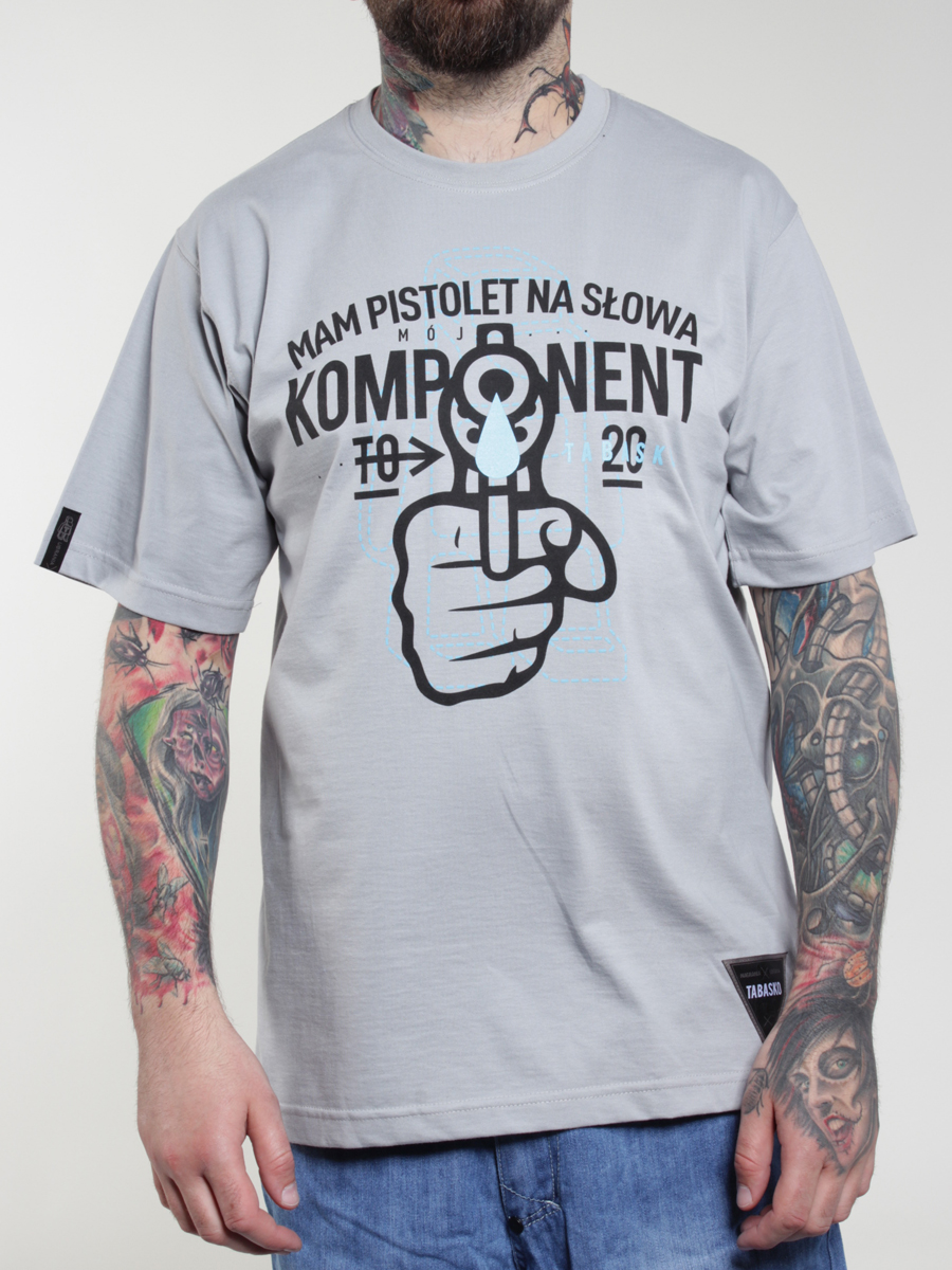 T-Shirt Tabasko Pistolet Na Słowa (gry)