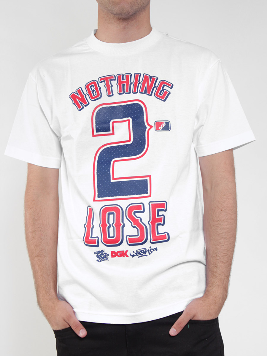 T-Shirt DGK Nothing 2 Lose (wht)