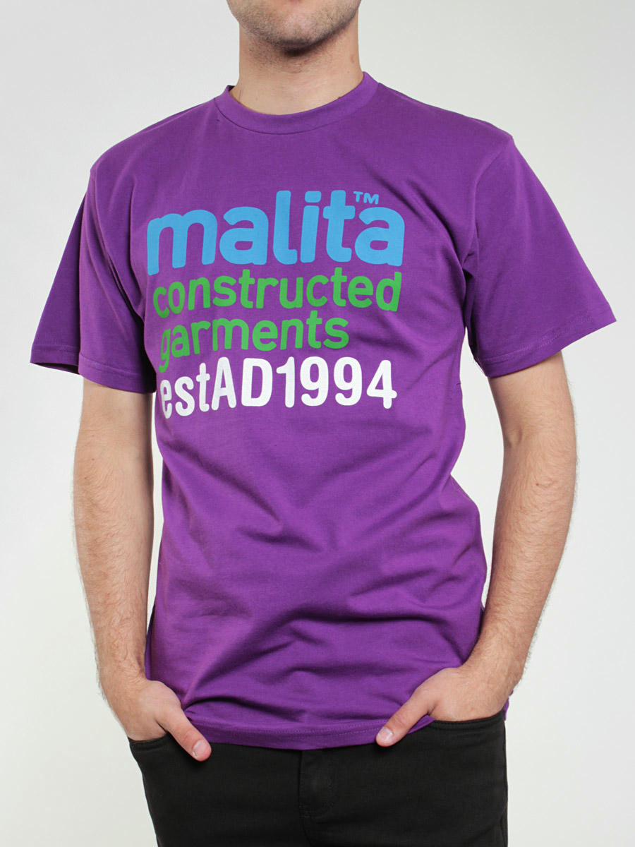 T-Shirt Malita Constructed (violet)