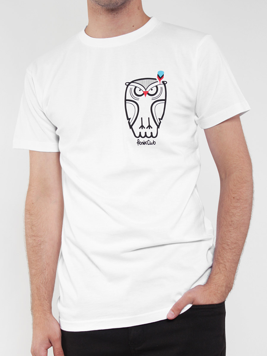 T-shirt Fenix Mad Owl (white)