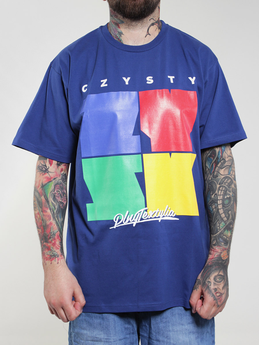T-Shirt PLNY Czysty Zysk (granat)