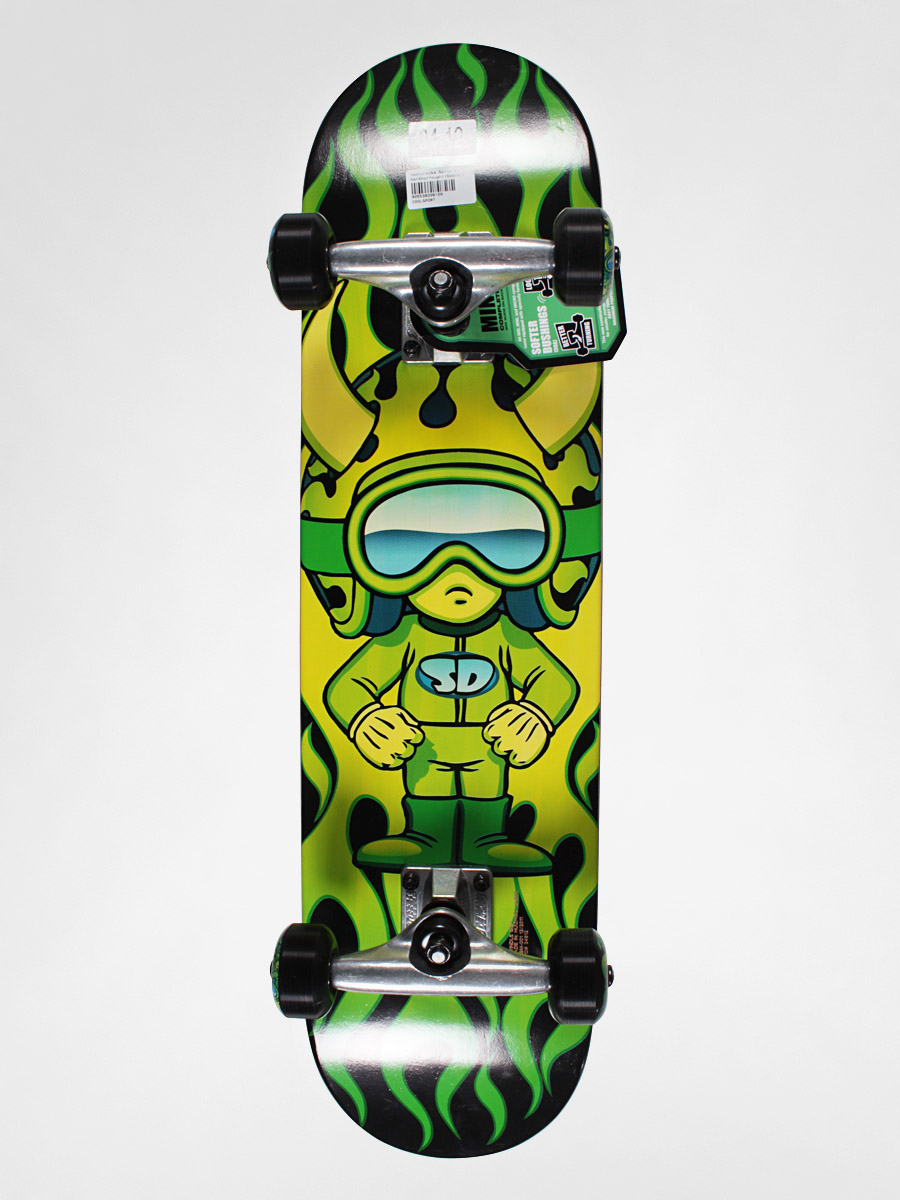 Deskorolka Speed Demons HotShotYought 7.0'' (bk/grn)