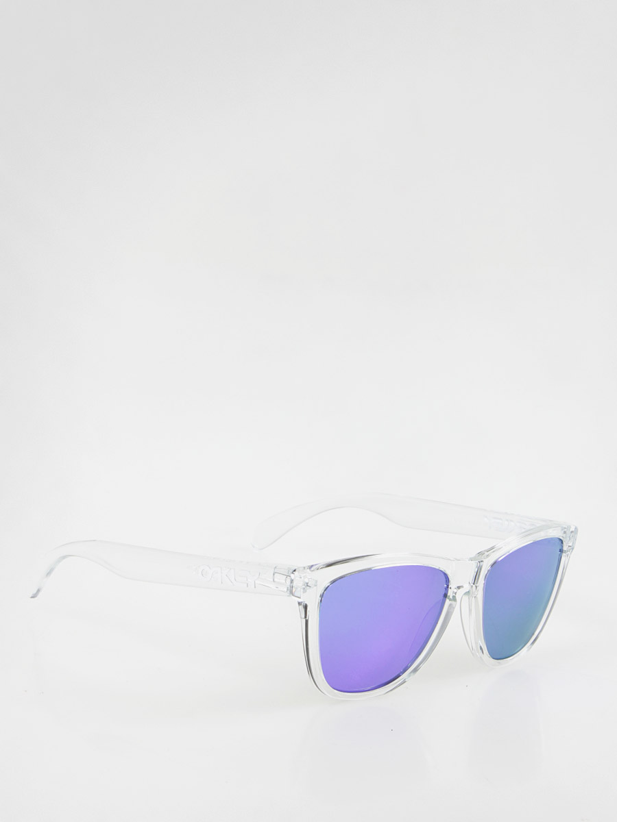 Okulary Oakley Frogskins (polished clear/violet iridium)