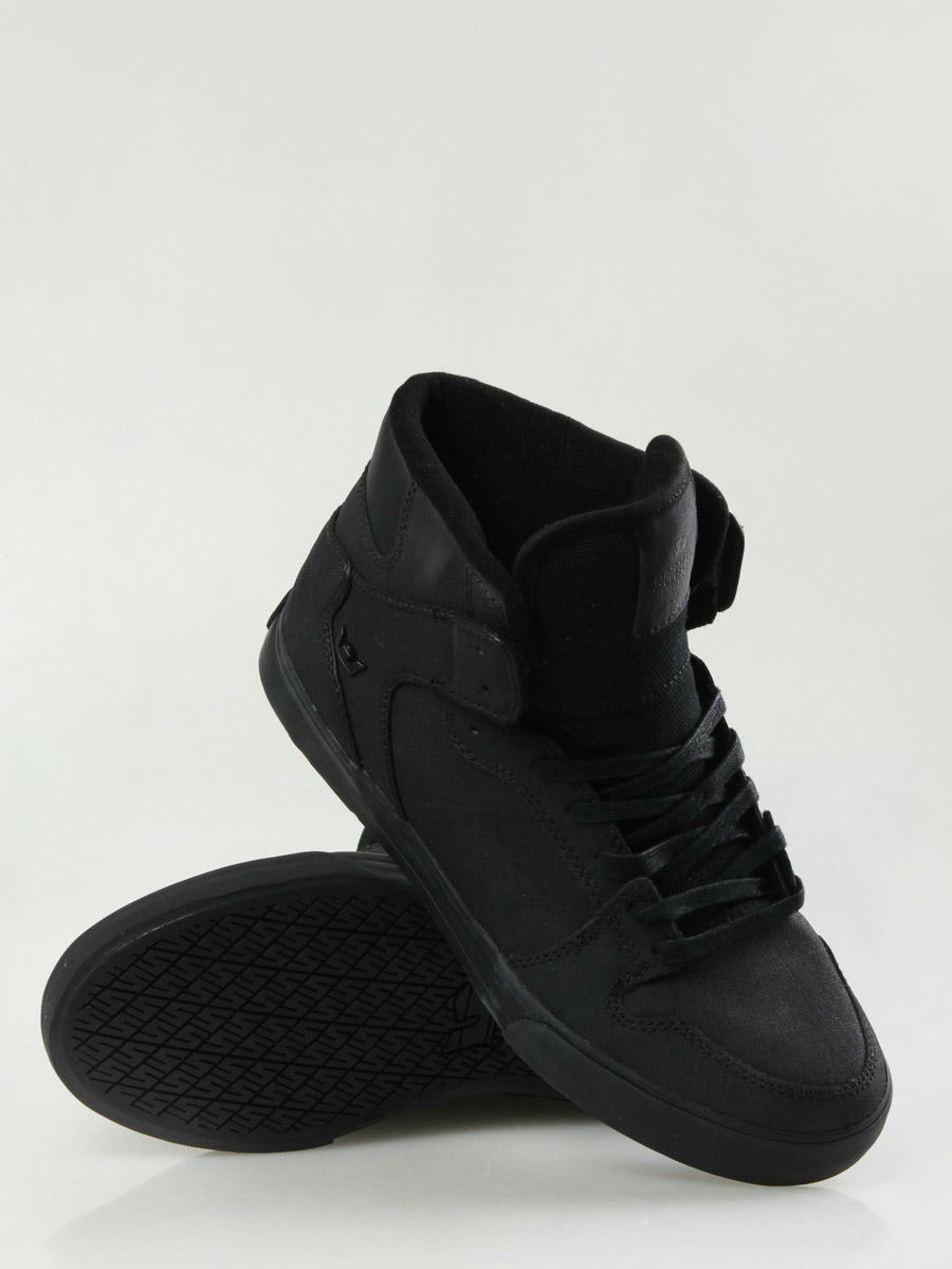 Supra vaider tuf 2024 black gunny shoe