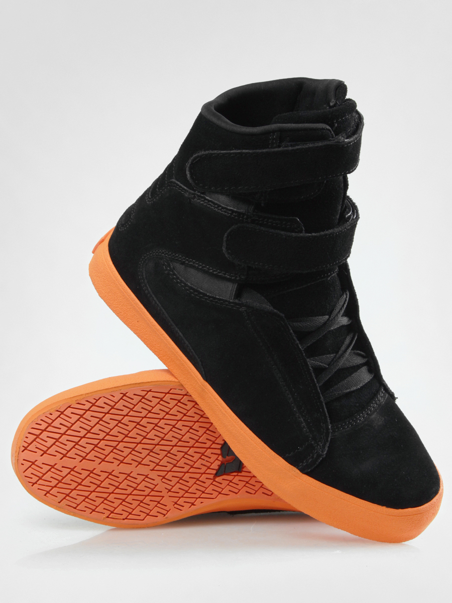 Buty Supra Society (blk/fluorescent orange) S34036