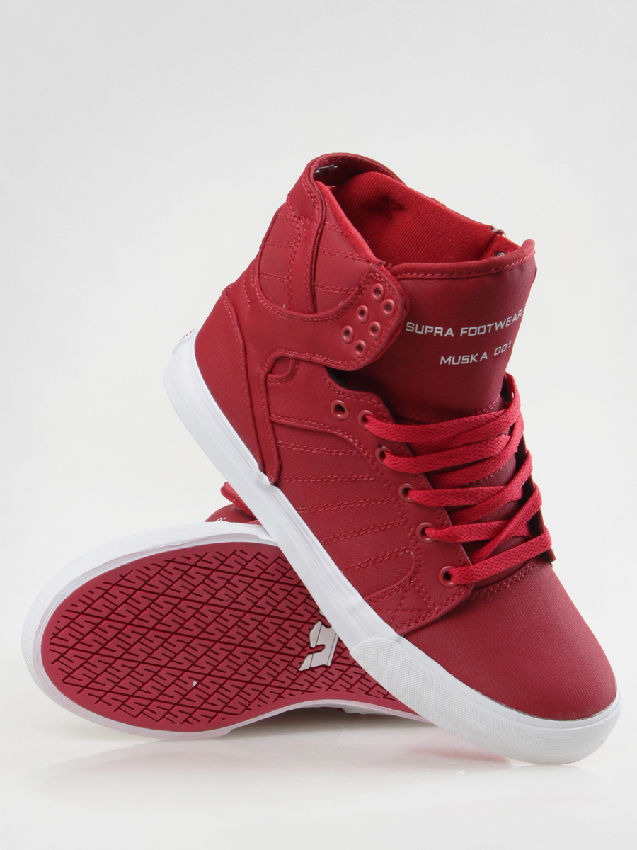 Buty Supra Skytop (red canvas tuf) S018107