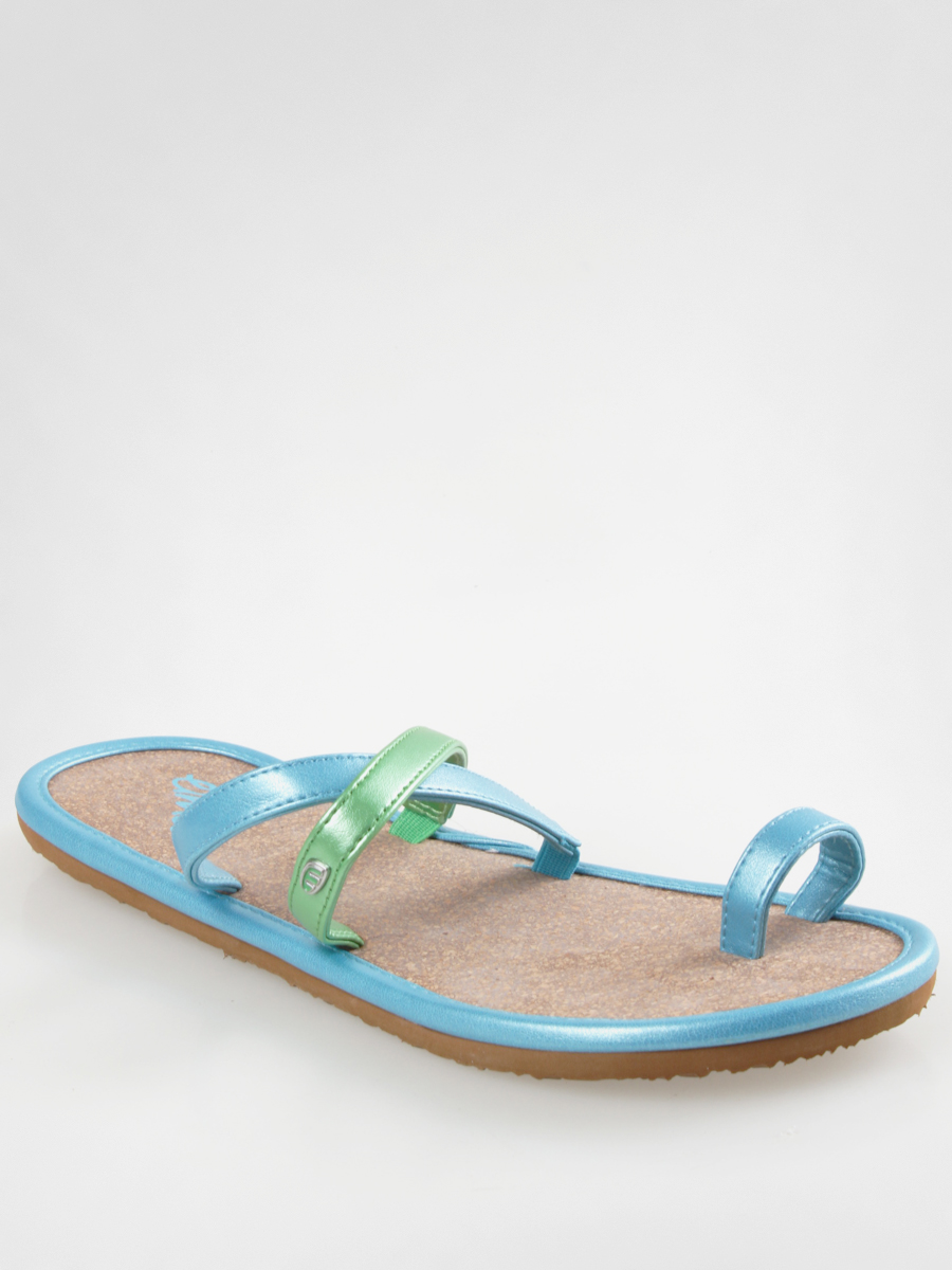 Klapki Etnies Flats Toe Wmn (blue/green)