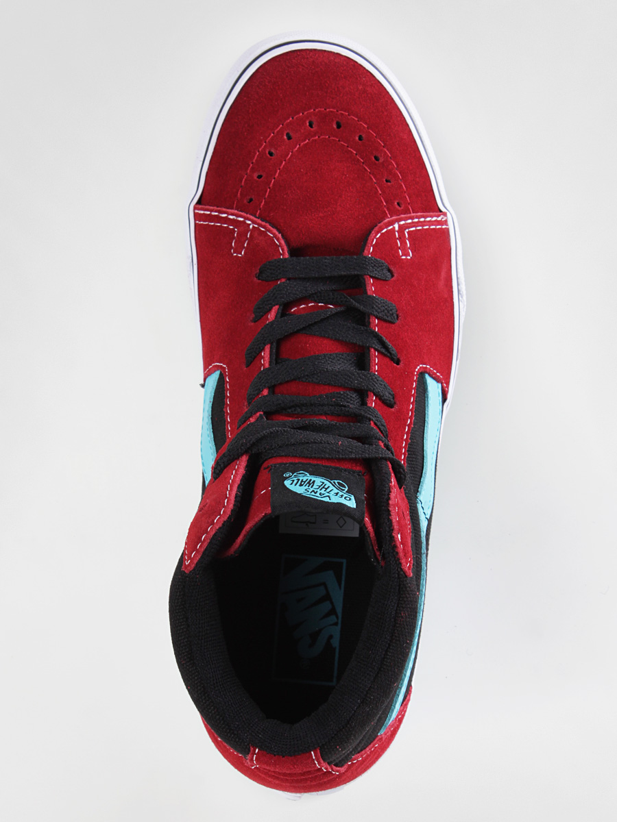Buty Vans Sk8-Hi (suede/scuba/chili pepper)