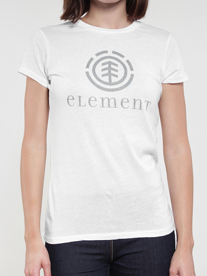 T-Shirt Element Logo Wmn (white) 