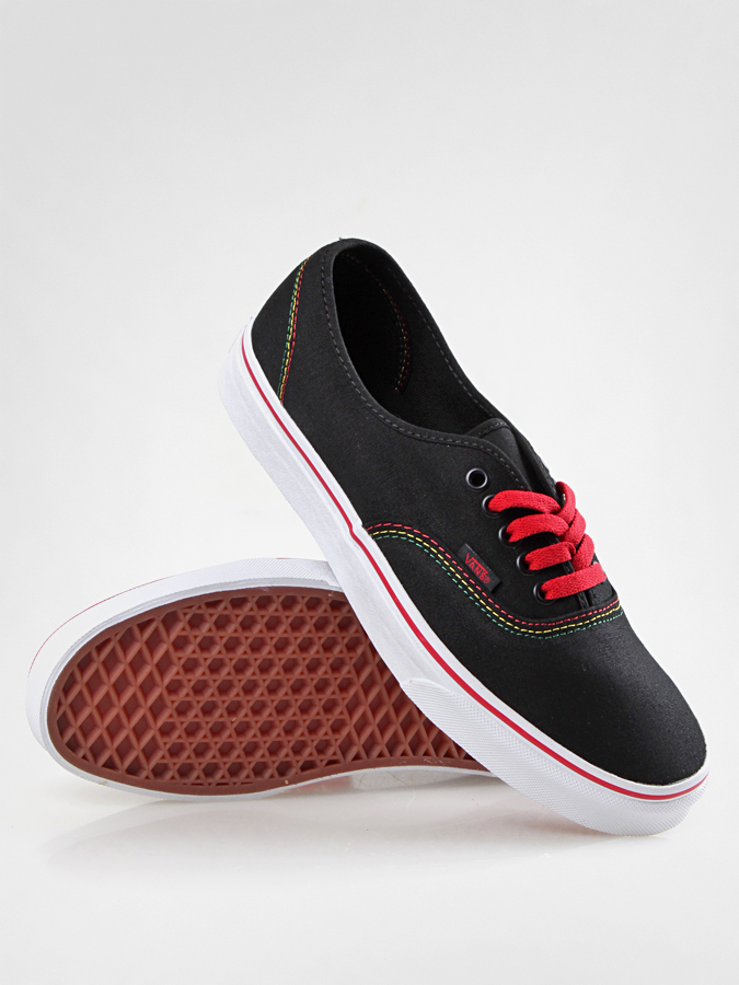 Buty Vans Authentic (rasta/black/red)