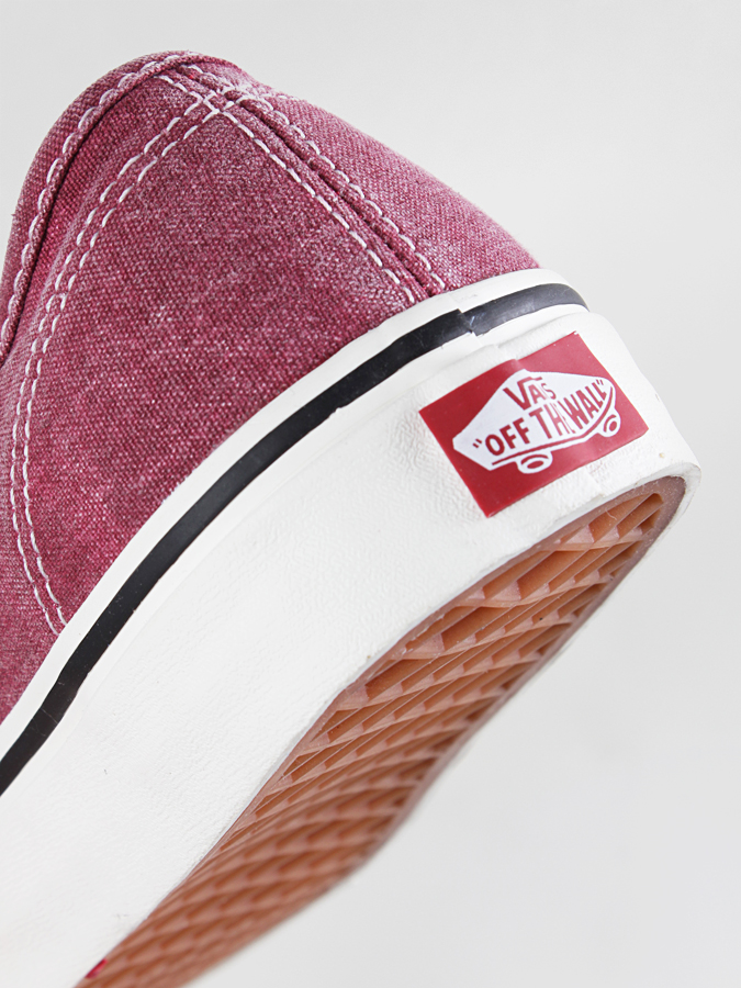 Buty Vans Authentic (washed/rio red)