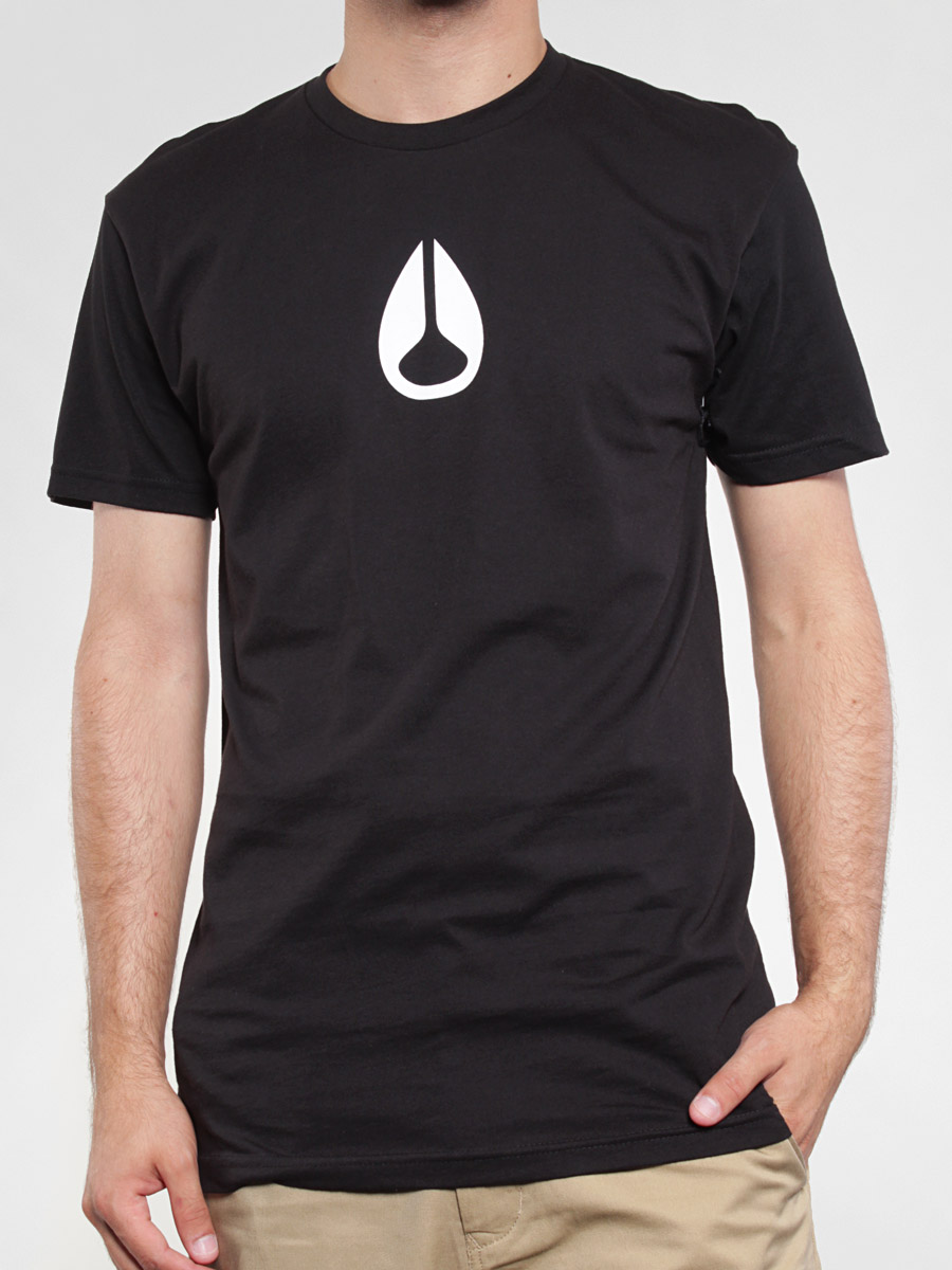 T-Shirt Nixon Wings Regular (black/white)