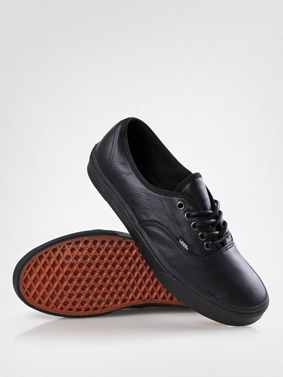 Buty Vans Authentic (italian leather/black/black)